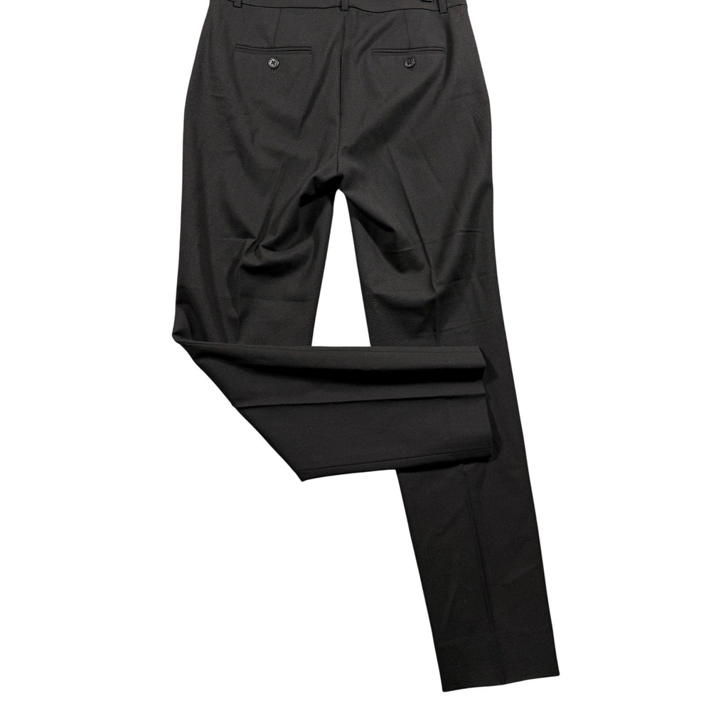 Ralph Lauren‎ Womens Black Wool Blend Tailored Dress Pants 4 Straight Trousers - Picture 3 of 17
